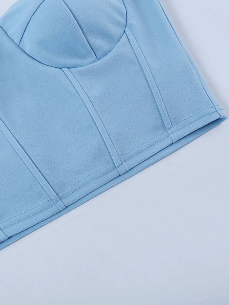 Sweetheart Neck Tube Top - Trendsi - Flyclothing LLC