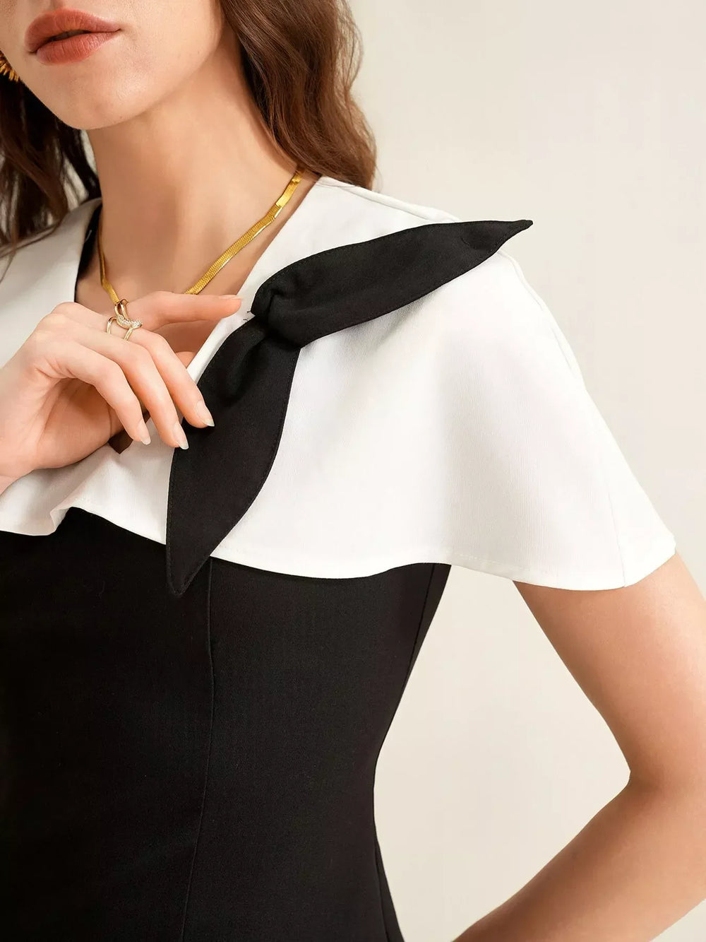 Peplum Top with Wide-Leg Pants Set - Trendsi - Flyclothing LLC