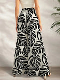 Printed Wide Leg Pants - Trendsi - Flyclothing LLC