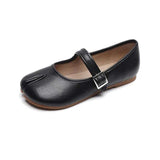 Split-Toe Flat Slip-Ons - Trendsi - Flyclothing LLC
