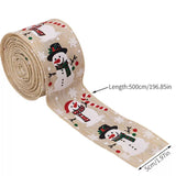 Christmas Snowman Decorative Ribbon - Trendsi - Flyclothing LLC