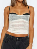 Lace Sweetheart Neck Cami - Trendsi - Flyclothing LLC