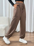 Tied Joggers with Pockets - Trendsi - Flyclothing LLC