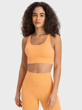 Crisscross Scoop Neck Active Tank - Trendsi - Flyclothing LLC