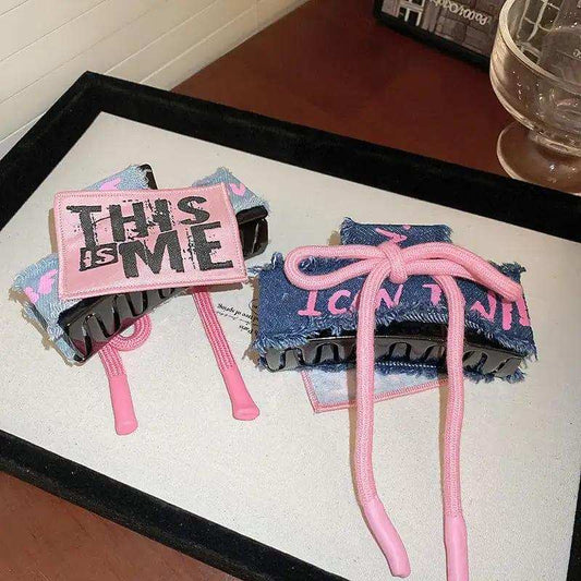 Acrylic Braided Rope Hair Claw Clip - Trendsi - Flyclothing LLC