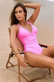 Double Spaghetti Strap One-Piece Swimwear - Trendsi - Flyclothing LLC