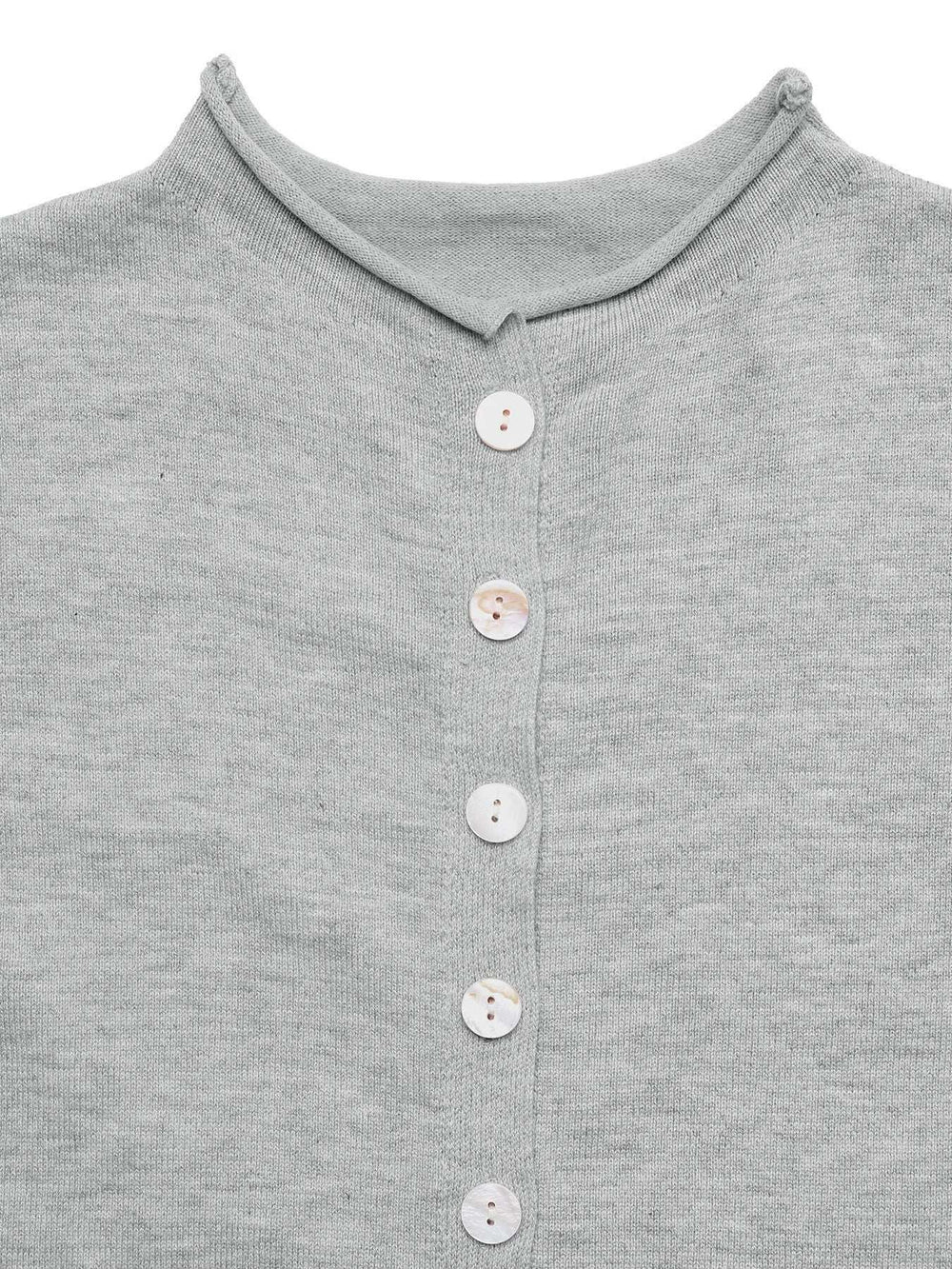 Button-Front Long Sleeve Cardigan - Trendsi - Flyclothing LLC