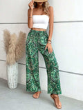 Printed Wide Leg Pants - Trendsi - Flyclothing LLC