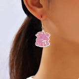 Cowgirl Hat Dangle Earrings - Trendsi - Flyclothing LLC