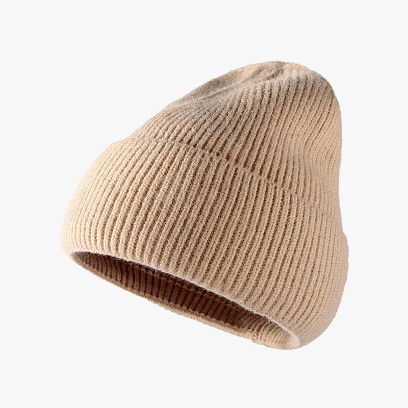 Thermal Solid Knit Hat - Trendsi - Flyclothing LLC