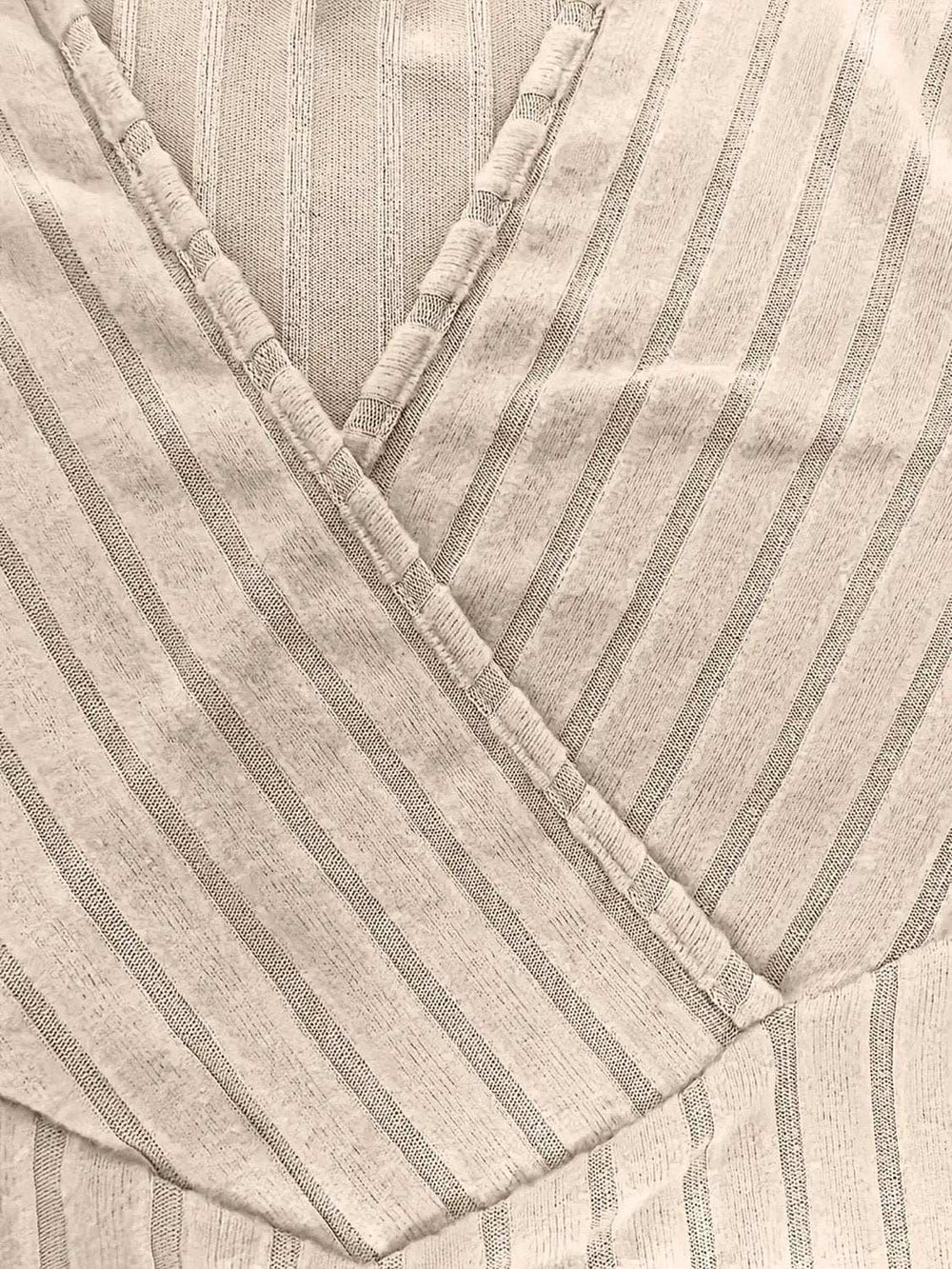Ribbed Surplice Long Sleeve T-Shirt - Trendsi - Flyclothing LLC