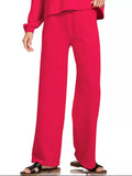 Zenana French Rib Pullover and Pants Set - Trendsi - Flyclothing LLC