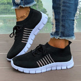 Breathable Mesh Round Toe Athletic - Trendsi - Flyclothing LLC