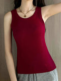 Scoop Neck Tank Top - Trendsi - Flyclothing LLC