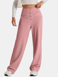 High Waist Wide Leg Pants - Trendsi - Flyclothing LLC
