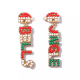 Christmas Jingle Bells Drop Earrings - Trendsi - Flyclothing LLC