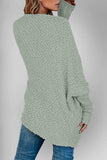 Double Take Pocketed Open Front Long Sleeve Cardigan - Trendsi - Flyclothing LLC