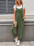 Lovelet Knotted Strap Overalls with Pockets - Trendsi - Flyclothing LLC