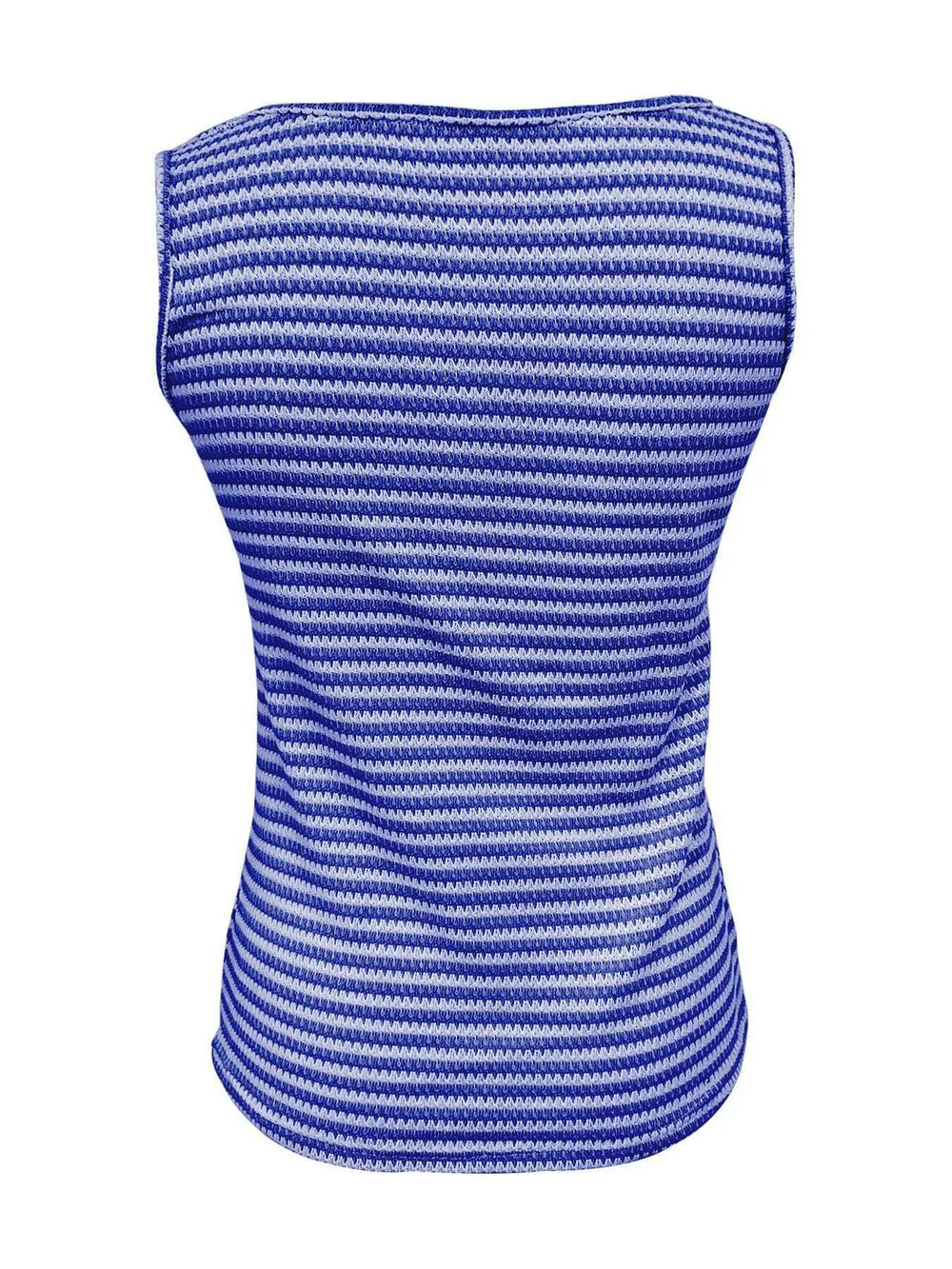 Striped Round Neck Tank Top - Trendsi - Flyclothing LLC