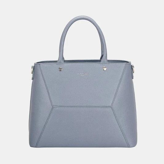 David Jones PU Leather Handbag - Trendsi - Flyclothing LLC