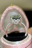 5 Carat Moissanite 925 Sterling Silver Ring - Trendsi - Flyclothing LLC