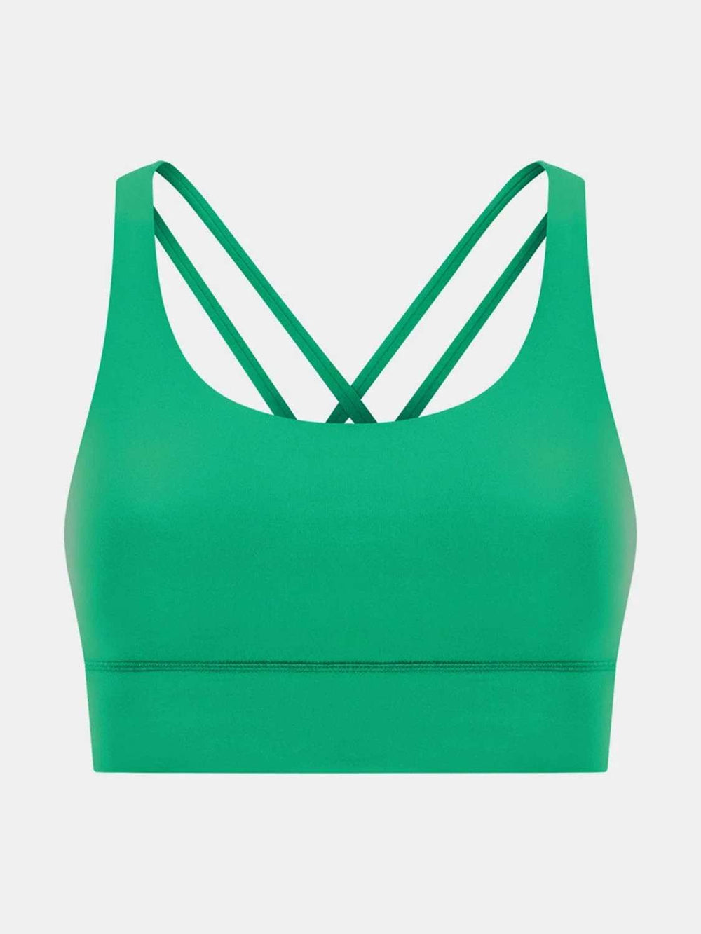 Crisscross Scoop Neck Active Tank - Trendsi - Flyclothing LLC