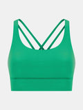 Crisscross Scoop Neck Active Tank - Trendsi - Flyclothing LLC