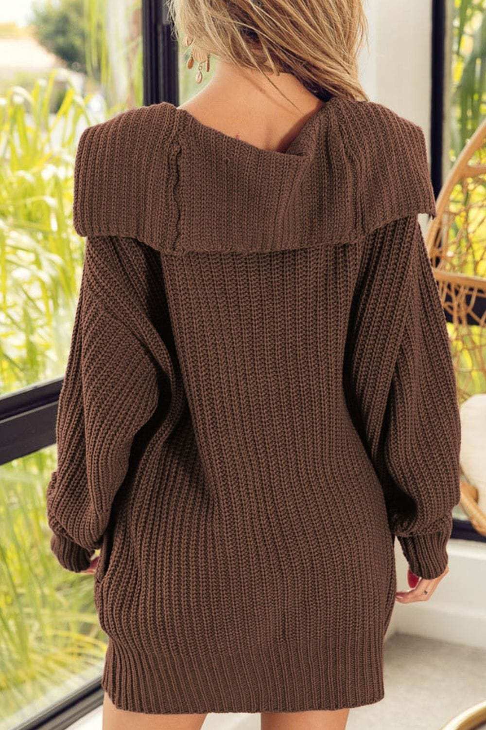 Button Down Collared Neck Cardigan - Trendsi - Flyclothing LLC