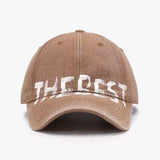 Letter Adjustable Baseball Cap - Trendsi - Flyclothing LLC