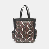 Nicole Lee USA Geometric Pattern Tote Bag - Trendsi - Flyclothing LLC
