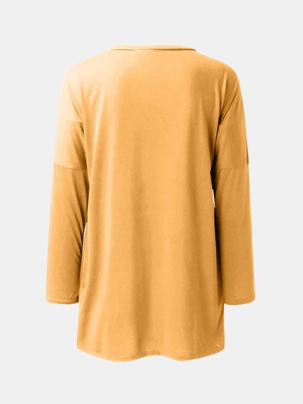Full Size Round Neck Long Sleeve T-Shirt - Trendsi - Flyclothing LLC