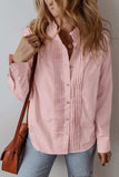 Button Up Long Sleeve Shirt - Trendsi - Flyclothing LLC