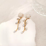 Flower Drop Earrings - Trendsi - Flyclothing LLC