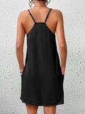Pocketed Scoop Neck Cami Dress - Trendsi - Flyclothing LLC