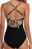 Tied Crisscross Cutout One-Piece Swimwear - Trendsi - Flyclothing LLC