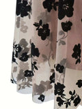 Floral Print High Waist Mini Skirt - Trendsi - Flyclothing LLC