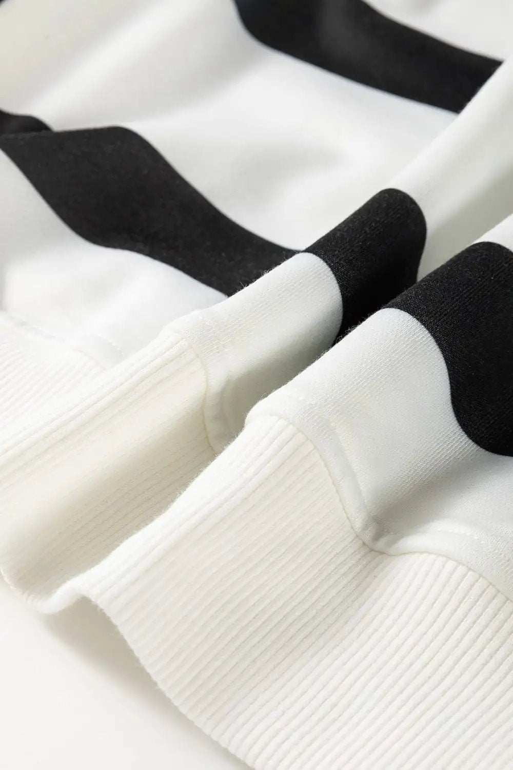 Striped Round Neck Long Sleeve Top and Pants Set - Trendsi - Flyclothing LLC