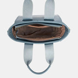 David Jones Small Handbag with Embossed Pattern Handles - Trendsi - Flyclothing LLC