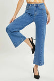 RISEN Full Size High Rise Wide Leg Jeans - Trendsi - Flyclothing LLC