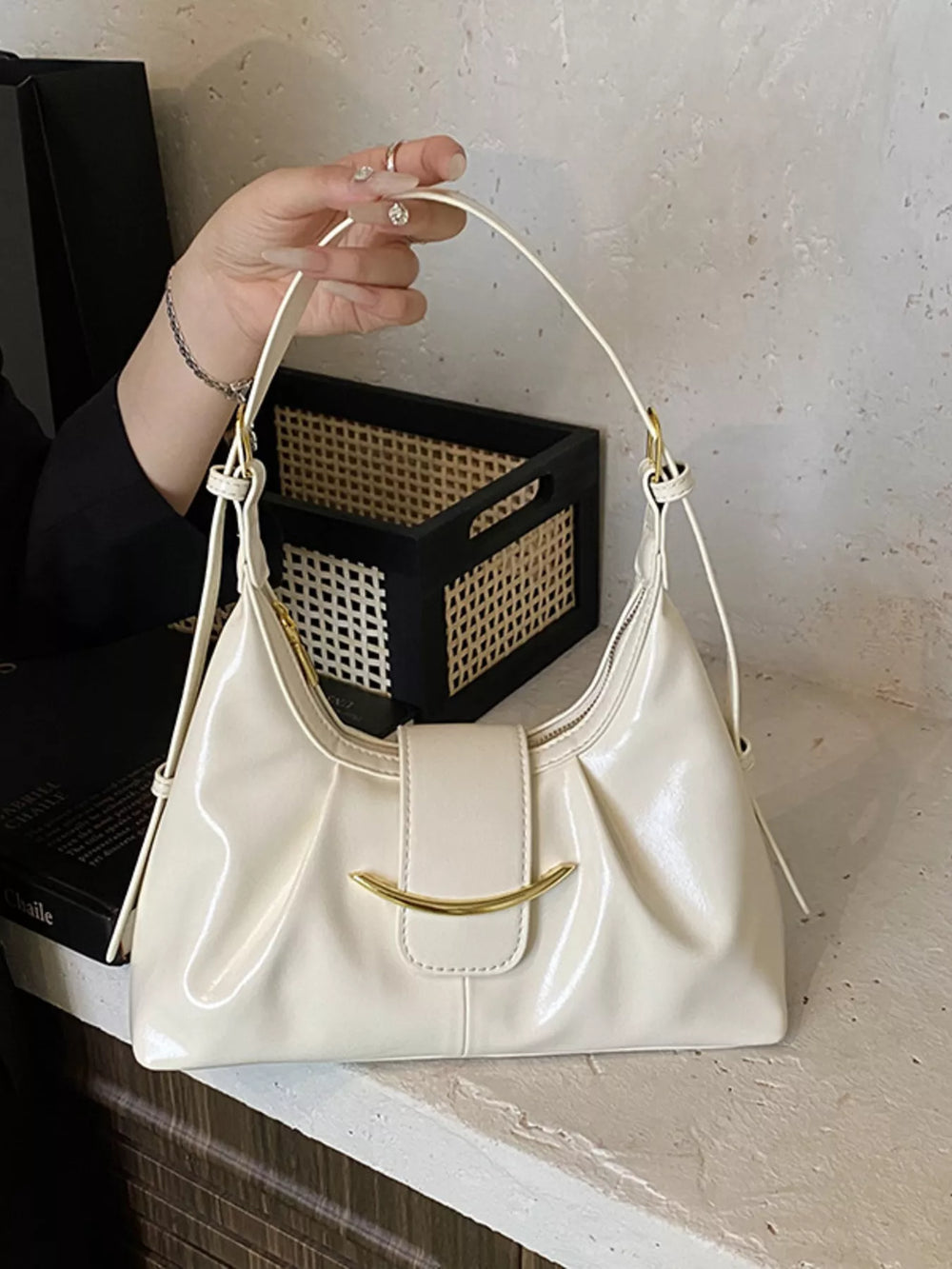 Adjustable Strap Shoulder Bag - Trendsi - Flyclothing LLC