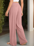 Pocketed High Waist Wide Leg Pants - Trendsi - Flyclothing LLC