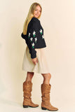 Davi & Dani Floral Pattern Button Down Cardigan - Trendsi - Flyclothing LLC