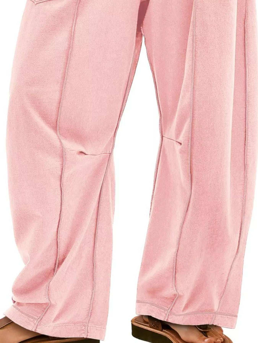 Drawstring Wide Leg Pants - Trendsi - Flyclothing LLC