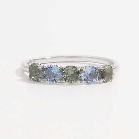 925 Sterling Silver Rhinestone Ring - Trendsi - Flyclothing LLC