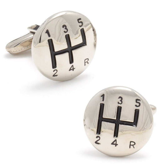 Gear Shifter Cufflinks - Cufflinks.com - Flyclothing LLC
