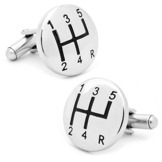 Gear Shifter Cufflinks - Cufflinks.com - Flyclothing LLC