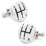 Gear Shifter Cufflinks - Cufflinks.com - Flyclothing LLC