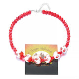 Halloween Necklace and Bracelet Jewelry Set - Trendsi - Flyclothing LLC