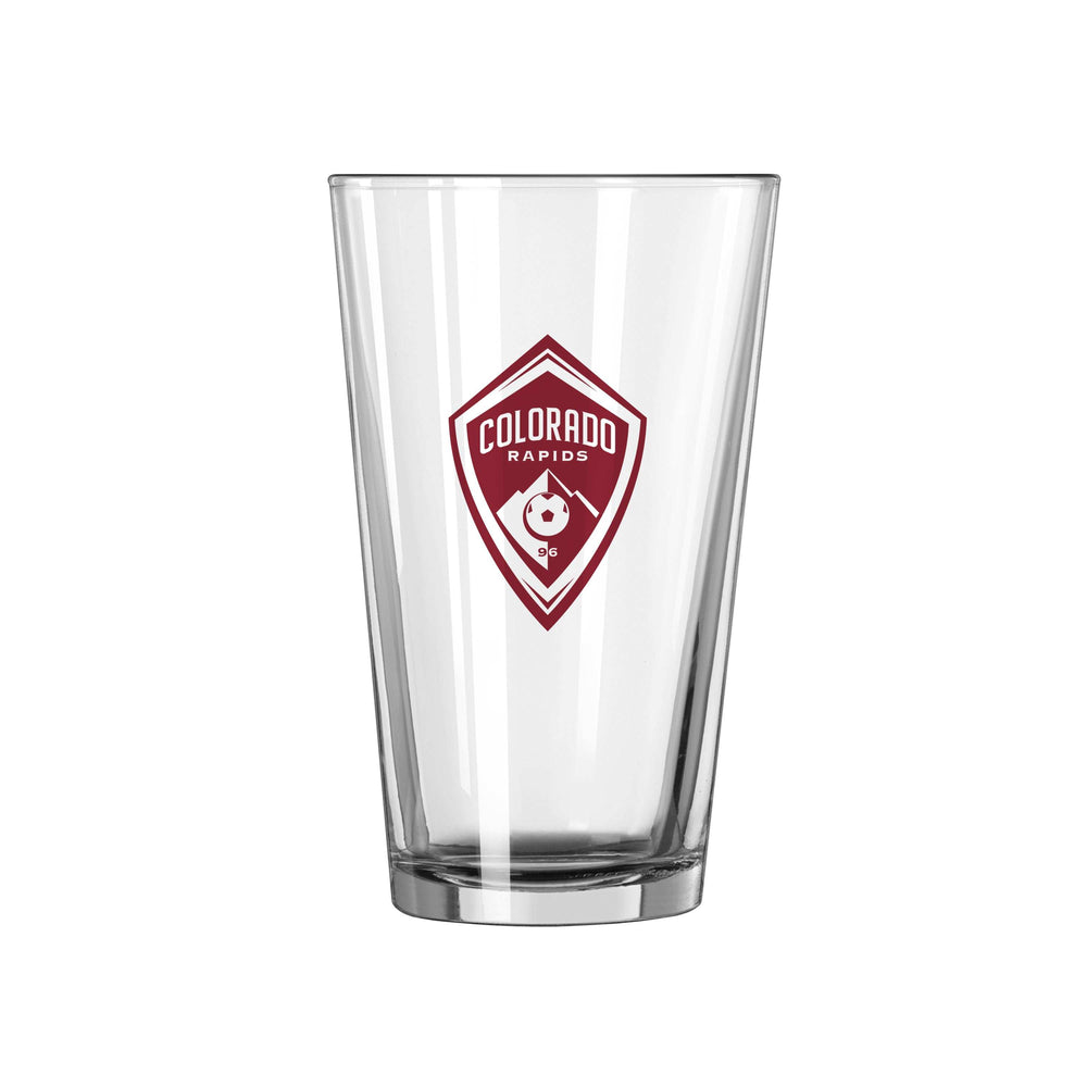 Colorado Rapids 16oz Gameday Pint Glass - Logo Brands - Flyclothing LLC