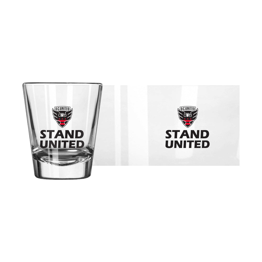 DC United 2oz Slogan Shot Glass - Logo Brands - Flyclothing LLC